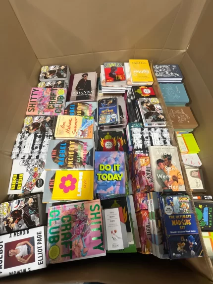 Assorted Books: 90% Off Original Retail