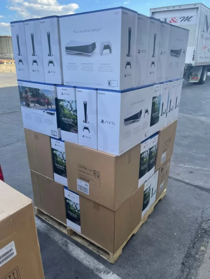 PS5 Pallets: 92% Off Original Retail